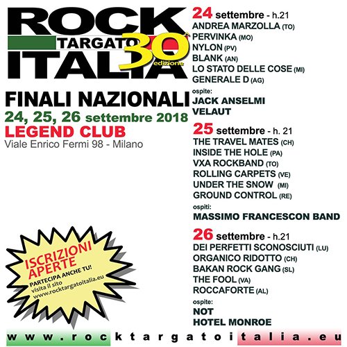 rock targato italia